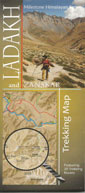 Ladakh & Zanskar Trekking map