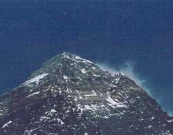 Mt. Everest  - close up view from Kala Patthar